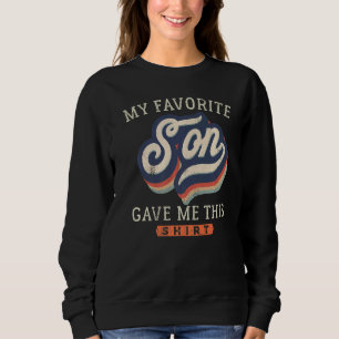 Camiseta O Dia de as mães do meu filho favorito me deu isso