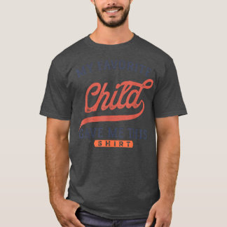 Camiseta O Dia de as mães do Pai Engraçado me deu o meu fil