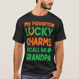 Camiseta O dia de Patrick, os meus encantos de sorte favori