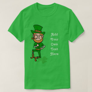 Camiseta O Dia de São Patrício engraçado do Leprechaun