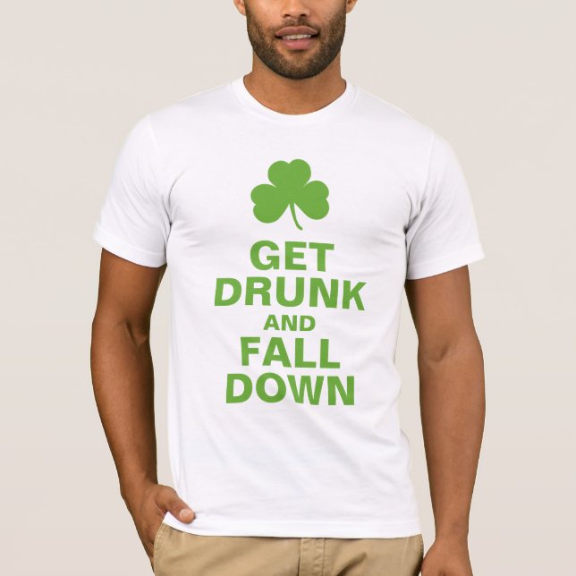 Camiseta O dia de St Patrick engraçado (Frente)
