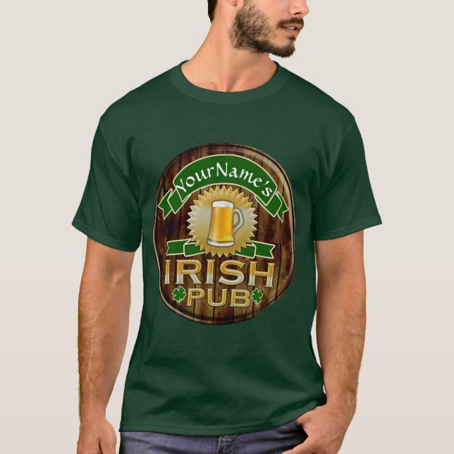 Camiseta O dia de St Patrick irlandês conhecido (Frente)