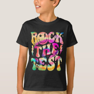 Camiseta O Dia de Teste Retroativo Hippie Tea Motivacional