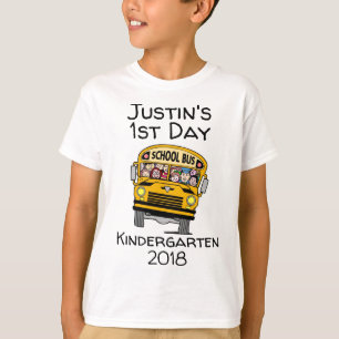 Camiseta ø dia do jardim de infância/alguma categoria