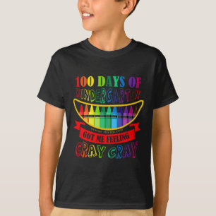Camiseta O Dia Do Jardim De Infância Fez-Me Sentir Que Era 
