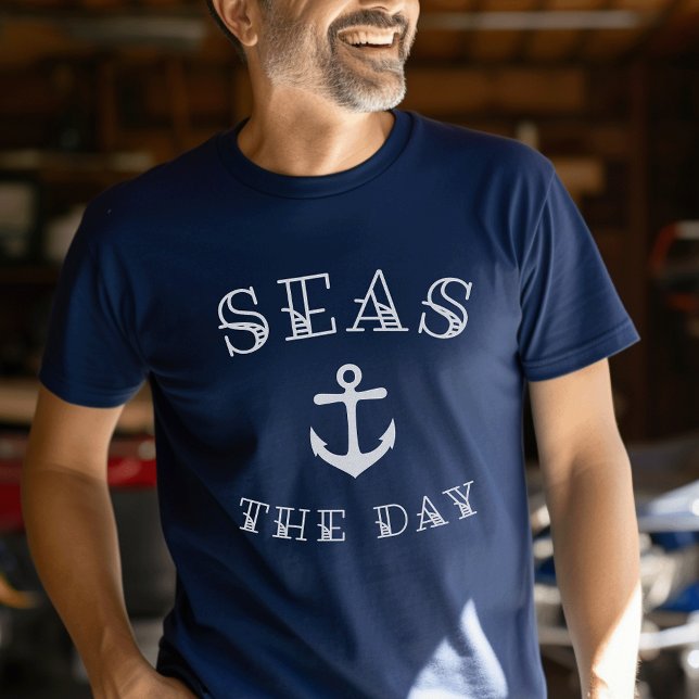 Camiseta O dia do mar | Férias Familiares Personalizadas (Criador carregado)
