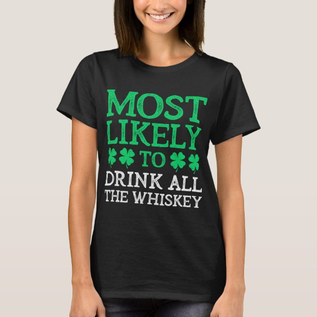 Camiseta O dia do Patrick bebe todo o Whi (Frente)