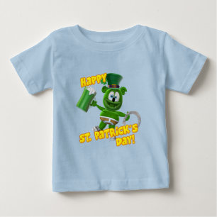 Camiseta O dia do St Patrick gomoso do urso