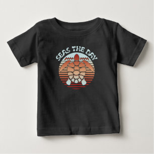 Camiseta O Dia dos Mares   Tartaruga de Víblias de Verão