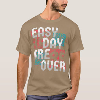 Camiseta O Dia Fácil Acabou