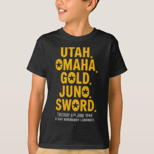 Camiseta O Dia Mundial da Guerra Fala Hero Normandia L, Her