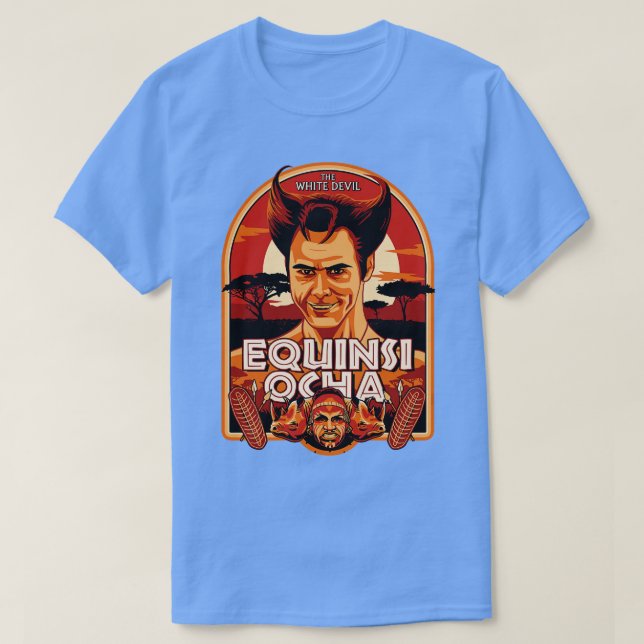 Camiseta O Diabo Branco (Frente do Design)