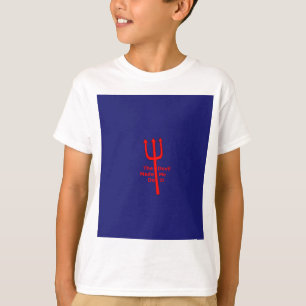 Camiseta O Diabo Me Fez Fazer Isso