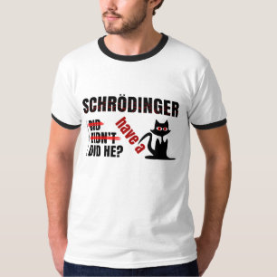 Camiseta O Dillema de Schrodinger