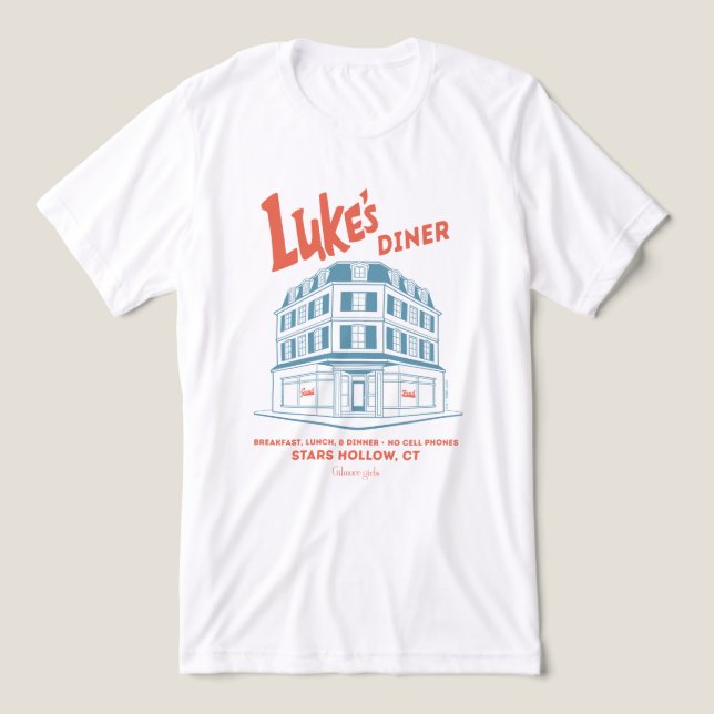 Camiseta O Diner do Luke Stars Hollow Design (Design frontal)