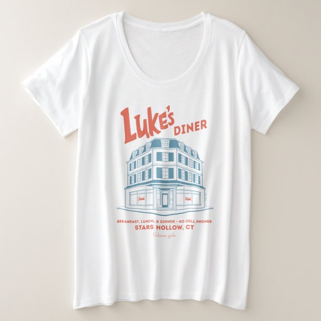 Camiseta O Diner do Luke Stars Hollow Design (Frente do Design)