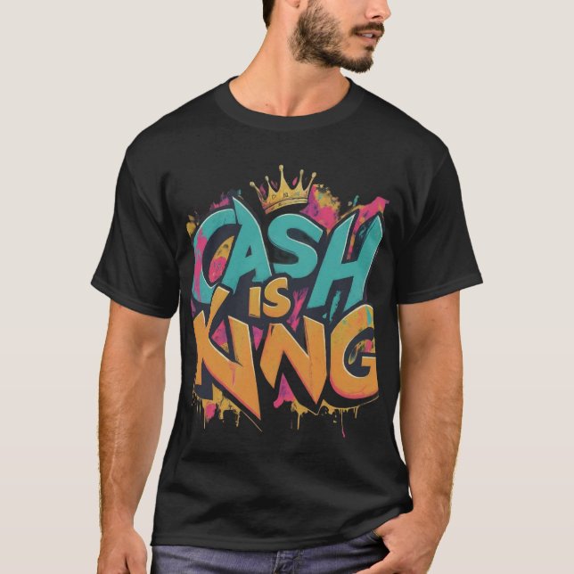 Camiseta O Dinheiro é Rei (Frente)