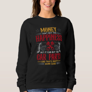 Camiseta O dinheiro não pode comprar felicidade mas pode co