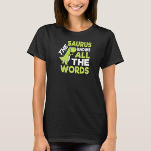 Camiseta O Dinossauro do Tesauro do Sauro