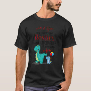 Camiseta O Dinossauro Eu E A Gma São Mais Do Que Bestias El