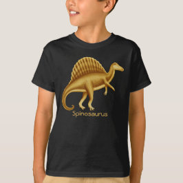 Camiseta O dinossauro pré-histórico de Spinosaurus caçoa o