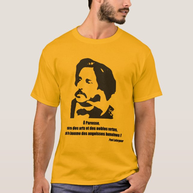 Camiseta O Direito ao Preguiça (Frente)
