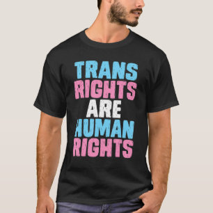 Camiseta O direito transgênero de orgulho de Lgbt é direito