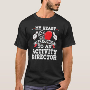 Camiseta O Diretor de Atividade Quente Enganou Meu Coraçã