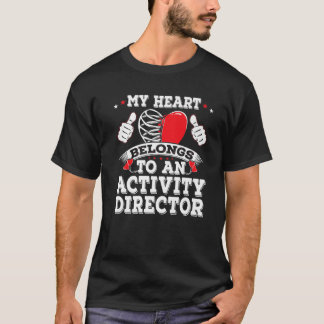 Camiseta O Diretor de Atividade Quente Enganou Meu Coração 