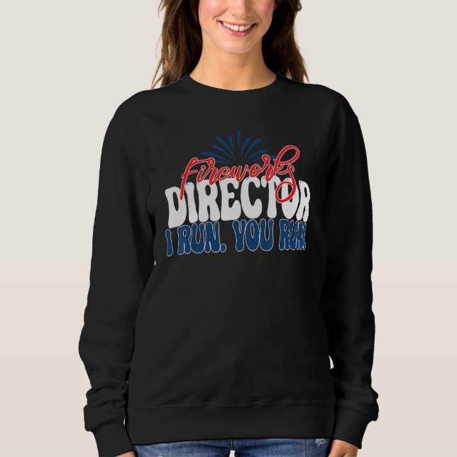 Camiseta O Diretor Do Fireworks Eu Lhe Dirigo 4 De Julho Am (Frente)