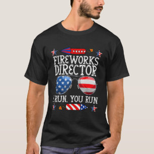 Camiseta O Diretor Do Fireworks Eu Lhe Rogo Em 4 De Julho