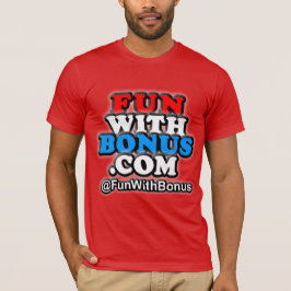 Camiseta O divertimento com bônus - @FunWithBonus - um