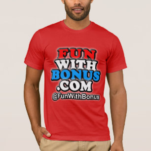 Camiseta O divertimento com bônus - @FunWithBonus - um