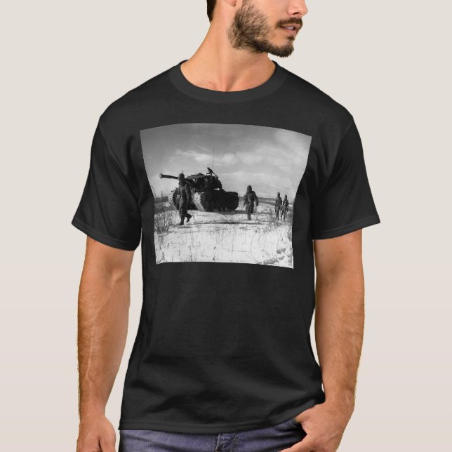 Camiseta ø Divisão de Marinha que move-se com o Chosin (Frente)
