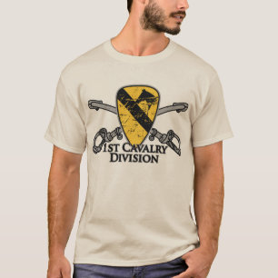 Camiseta ø Divisão primeiro Cav da cavalaria