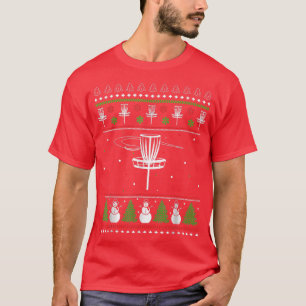 Camiseta O Doce De Golf De Natal Feio Oferece Presentes Par