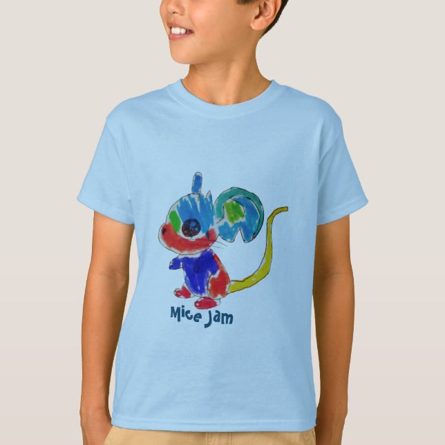 Camiseta O doce dos ratos caçoa o tshirt (Frente)