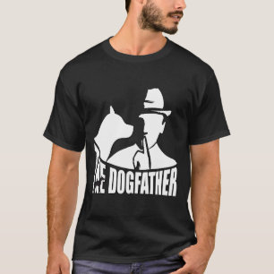 Camiseta O Dogfather Paródia de Filme de Pais de Animais En