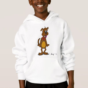 Camiseta O Doggy Toon caçoa a camisola encapuçado