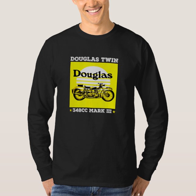 Camiseta O Douglas Mark Iii De Luxe Classic Motor Britânico (Frente)