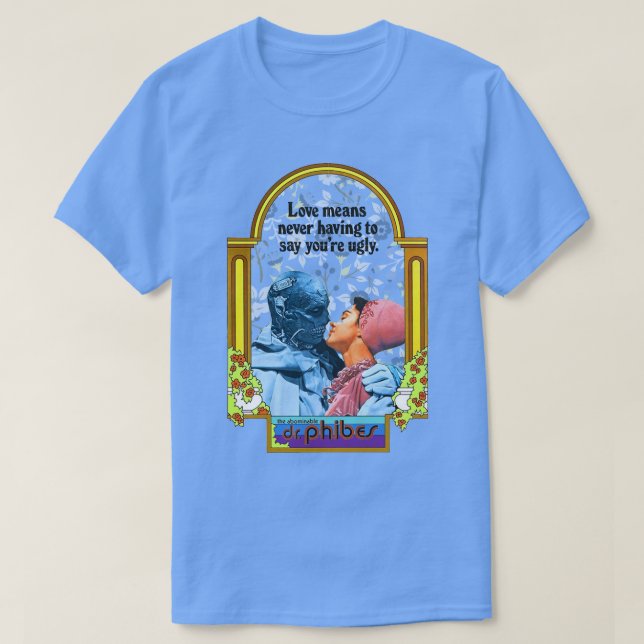 Camiseta O Dr. Phibes Abominável 1971 (Frente do Design)