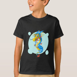 Camiseta O Dragão Azul
