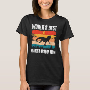 Camiseta O dragão mais barbudo do mundo, a mãe réptil Lizar