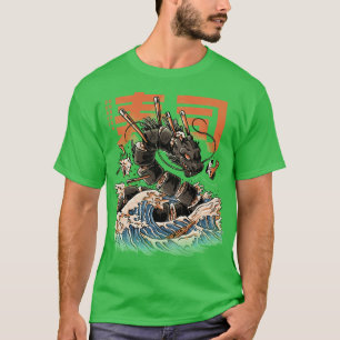 Camiseta O Dragão Negro Sushi