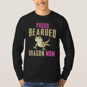 Camiseta O Dragão Orgulhoso Mãe Réptil Lizard Gecko Mulher