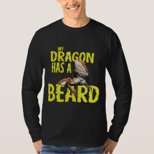 Camiseta O Dragão Que Meu Dragão Tem Uma Barba
