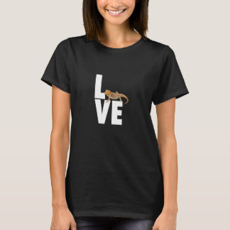 Camiseta O Dragão-Rótulo Lizard Pet Mãe