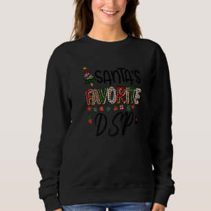 Camiseta O DSP Favorito do Papai Noel Enfermeira de Natal