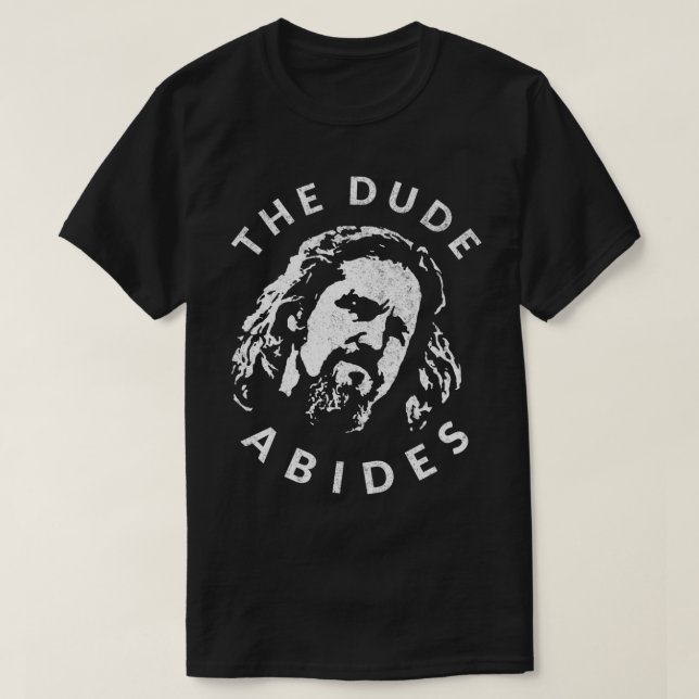 Camiseta O Dude Abides (Frente do Design)