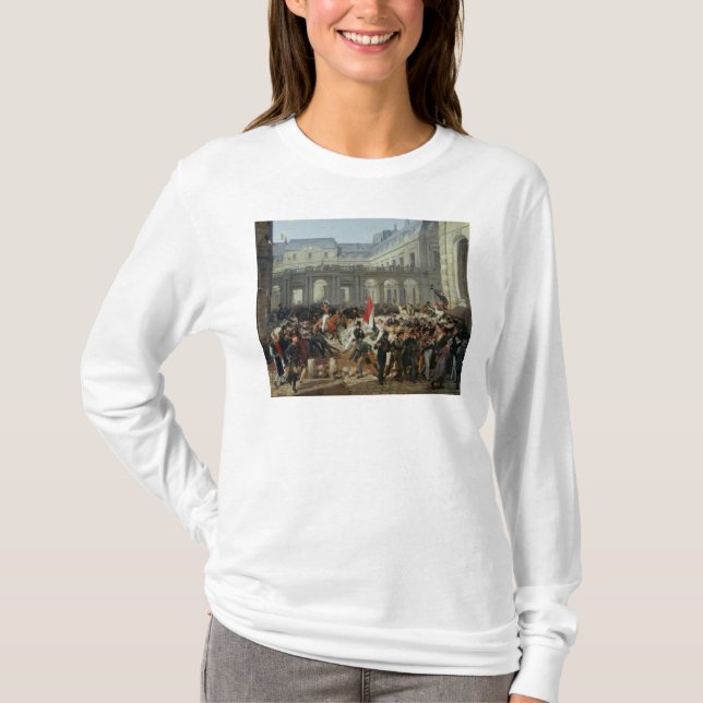 Camiseta O duque de Orleans sae do Palais Royal (Frente)